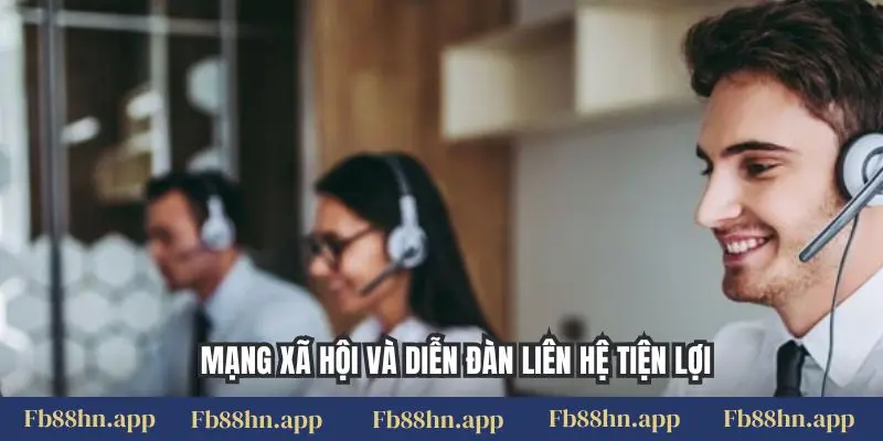 Liên hệ FB88 6 Mạng xã hội và diễn đàn liên hệ tiện lợi